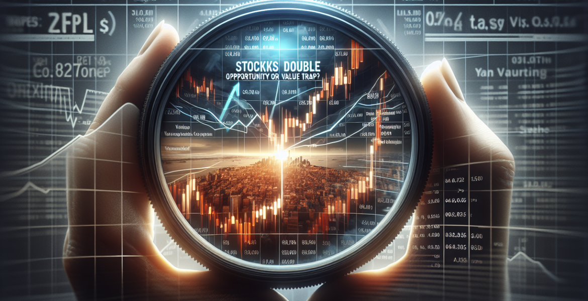 alt_text: Headline: "Imaflex Stocks Double: Opportunity or Value Trap?" with financial chart background.