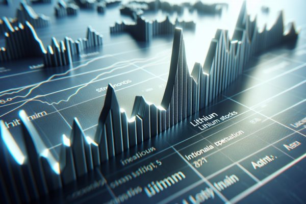 alt_text: "International Lithium Stocks: Rising graphs suggest potential investment opportunities."