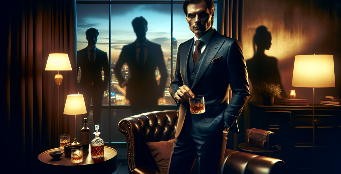 alt_text: "A crime scene backdrop with police tape and flickering movie reel, implying vanished funds."