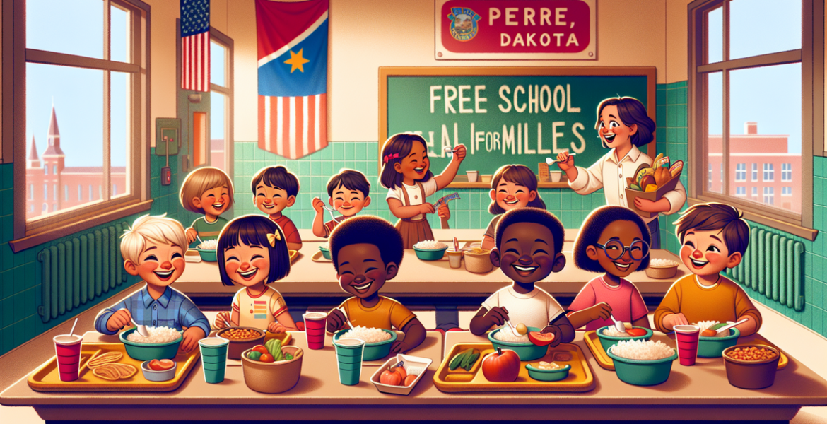 alt_text: South Dakota advocates for free school meals, highlighting food security and student well-being.
