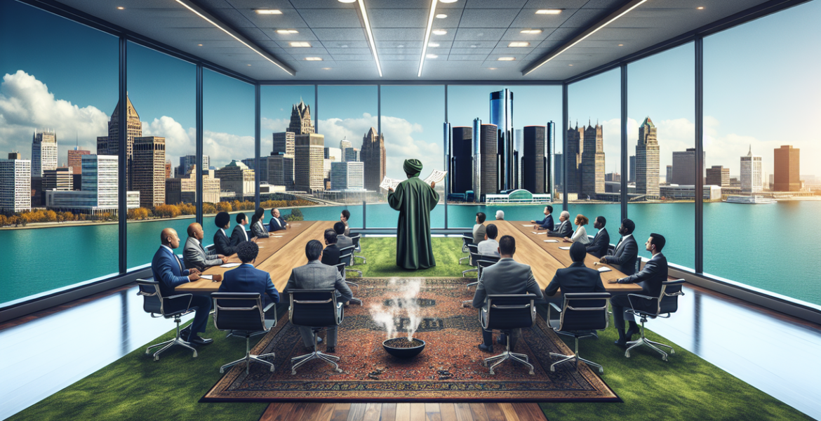 alt_text: A busy intersection in Becker County with bustling shops and diverse businesses.