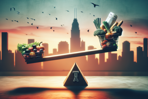 alt_text: "The phrase 'Context Matters in Tax Debates' with abstract financial symbols in the background."