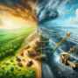 alt_text: "Illustration of mining impacting Earth, highlighting need for deeper environmental context."